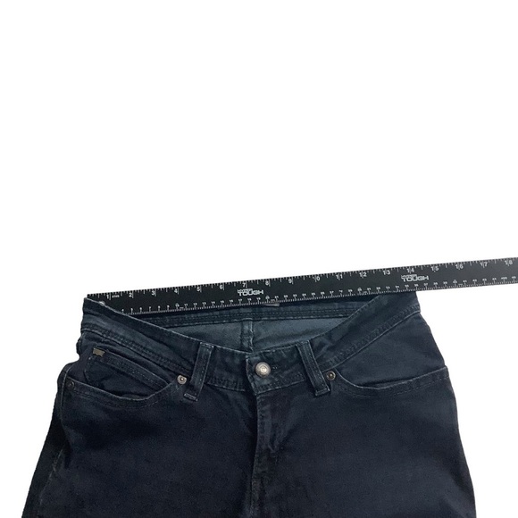 Levi’s Bold Curve Jeans Sz 9 Low Rise Skinny Dark Blue - Picture 4 of 7